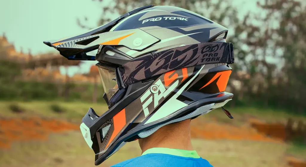 MATERIA Pode usar capacete de motocross na rua Entenda Layout - Sportbay