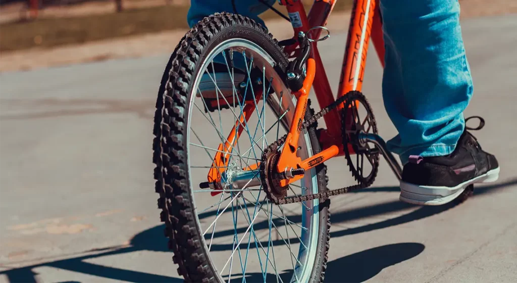 quantas libras vai no pneu de bicicleta