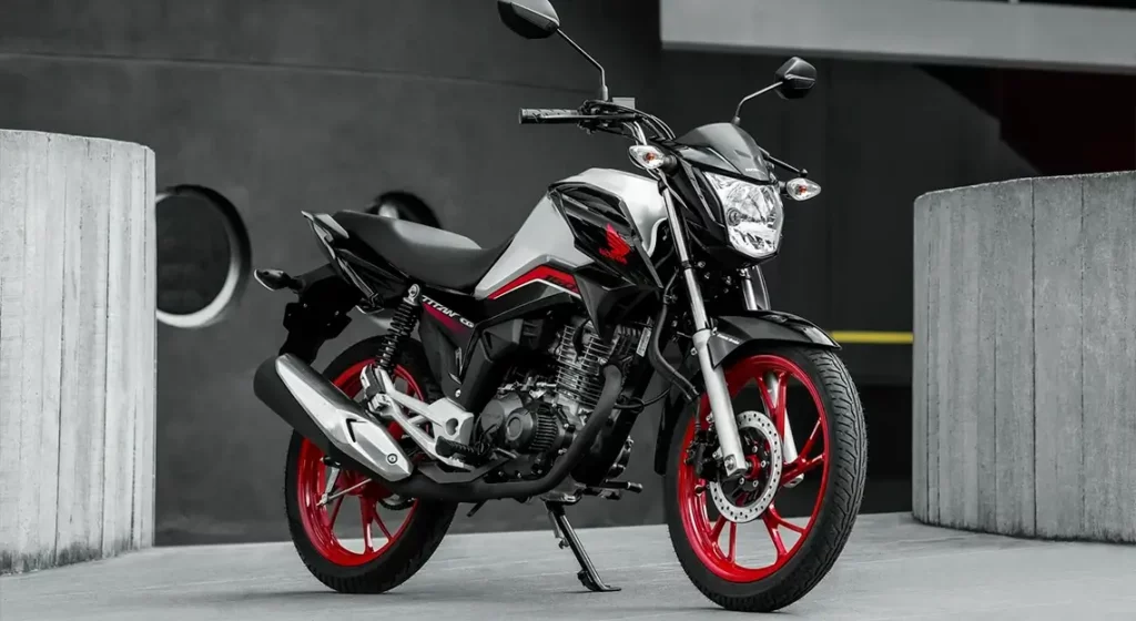 imagem de um dos modelos de motos mais vendidas em 2023